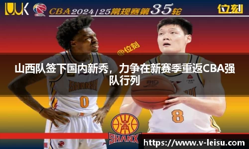 山西队签下国内新秀，力争在新赛季重返CBA强队行列